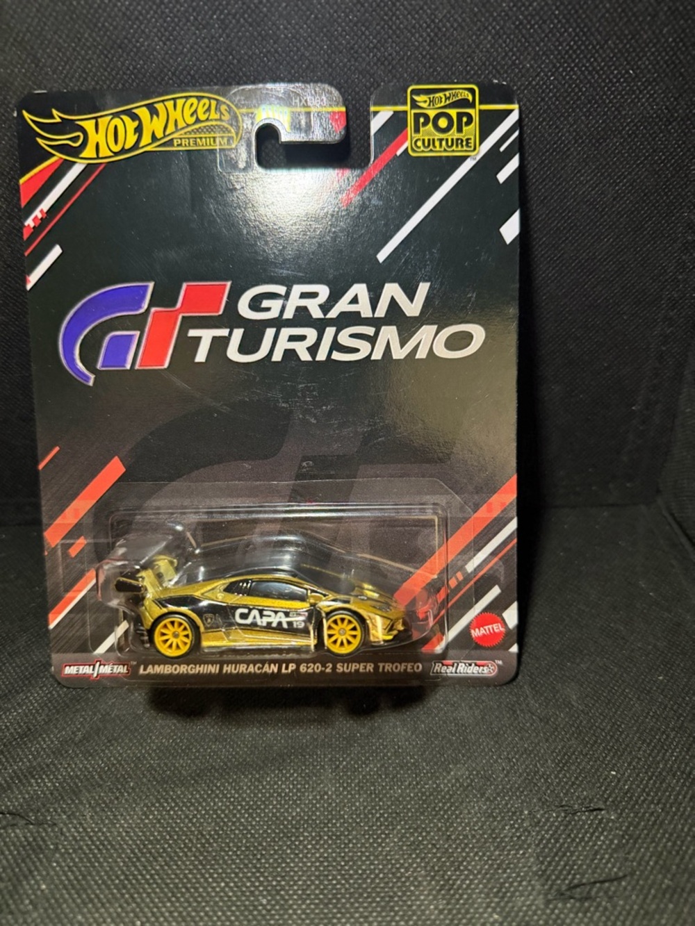 Hot Wheels Pop Culture Premium Pack - Black & Gold